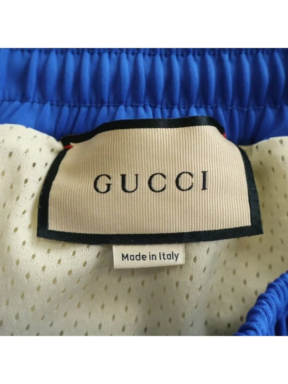 Gucci Side Sherry Line Drawstring Shorts Beige